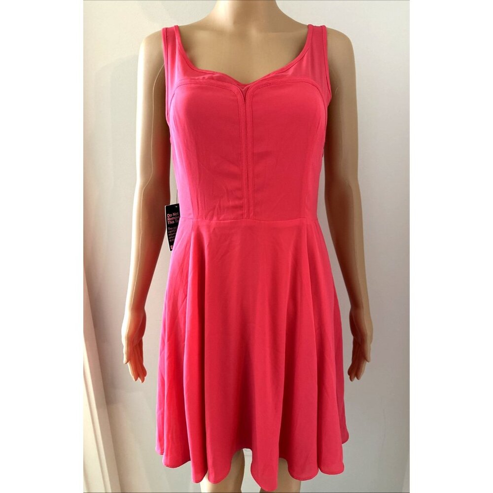 Express Summer Sport Dress Women's Size 4 Tennis Golf Pickleball Coral Side Zip